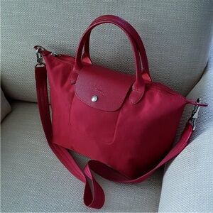 NWOT Longchamp Le Pilage small crossbody bag